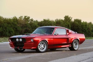 1967 Shelby GT500CR during sunset