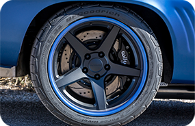 1969 CR1 Camaro Blue wheels