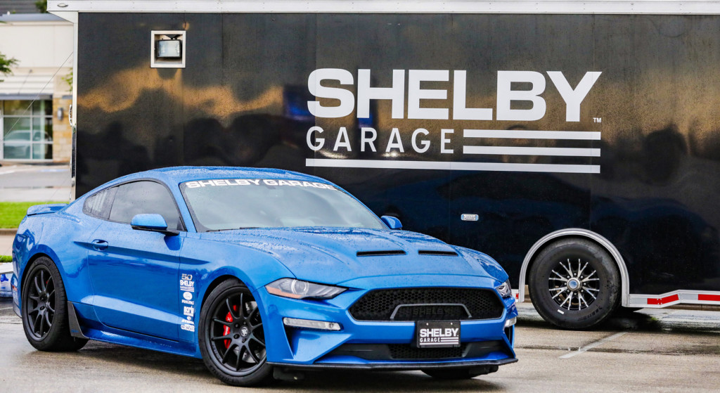 Shelby Garage car and trailer