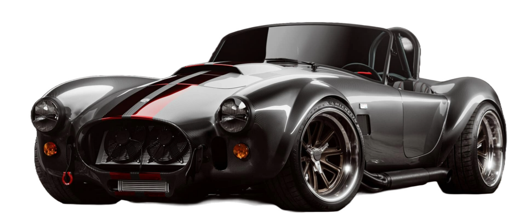 Custom Carbon Fiber Shelby Cobra Race Car For Sale