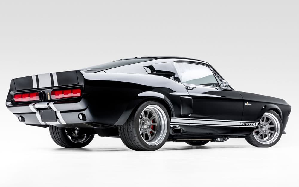 Black with White Stripes, Shelby GT500CR Procharged